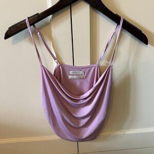 Urban Outfitters Purple Cinched tank